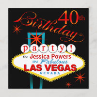 Las Vegas 40th Birthday Party
