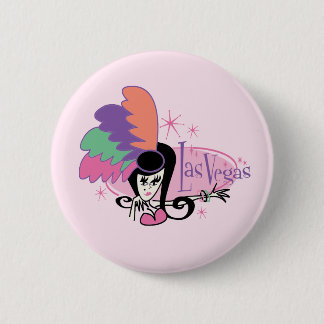 Las Vegas 6 Cm Round Badge