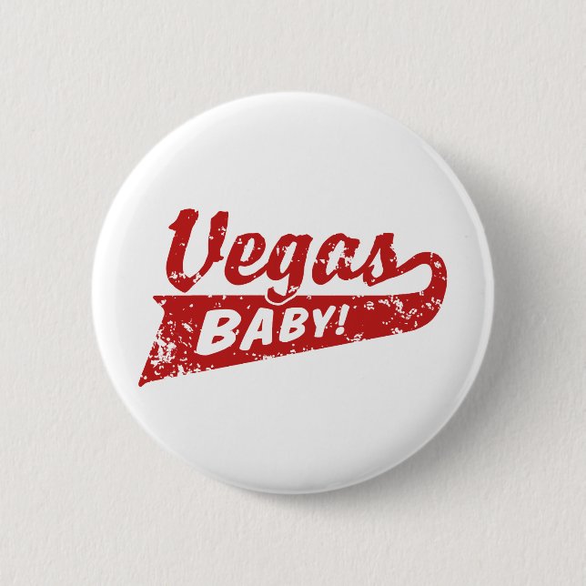 Las Vegas 6 Cm Round Badge (Front)