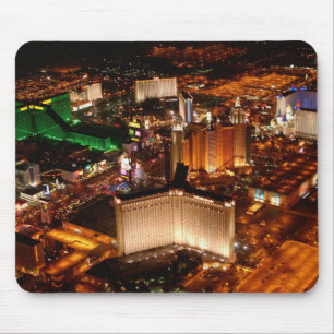 Las Vegas aerial view from a blimp Mouse Mat