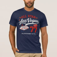Las Vegas All Star 77 Vintage Sports Graphic 