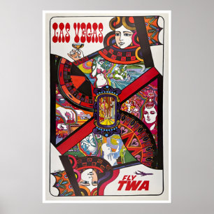 Las Vegas Art Nevada Poster Vegas Gift Vintage