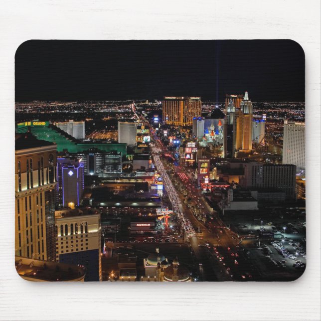 Las Vegas at Night Mouse Mat (Front)