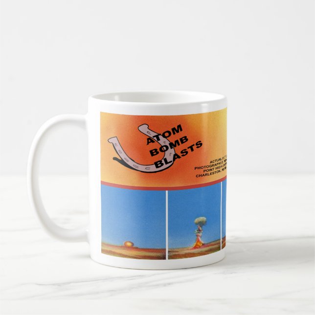 Las Vegas Atom Bomb Blasts Coffee Mug (Left)