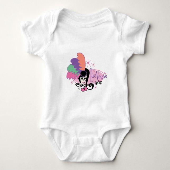 Las  Vegas Baby Bodysuit (Front)