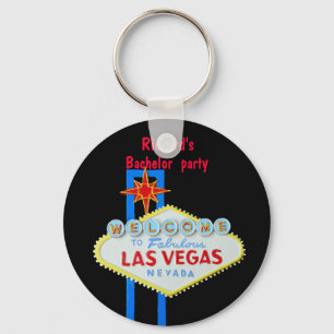 Las Vegas Bachelor Party Key Ring