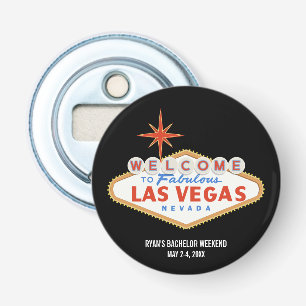 Las Vegas Bachelor Trip Weekend Favor Bottle Opener
