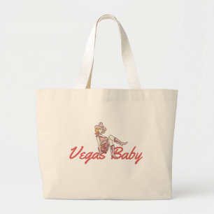 Las Vegas Bachelorette Large Tote Bag