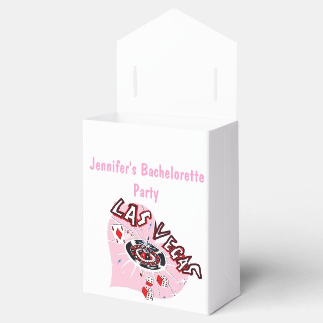 Las Vegas Bachelorette Party Favour Box (Opened)