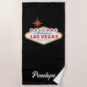 Las Vegas Bachelorette Party Gift Favour Pool Towe Beach Towel