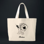 Las Vegas Bachelorette Personalized Welcome Gift Large Tote Bag<br><div class="desc">Get ready for a memorable Las Vegas bachelorette with this customizable bridesmaid name welcome tote bag! It's the perfect gift tote that guests will actually want to keep.</div>