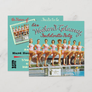 Las Vegas Bachelorette Weekend Getaway Invitations