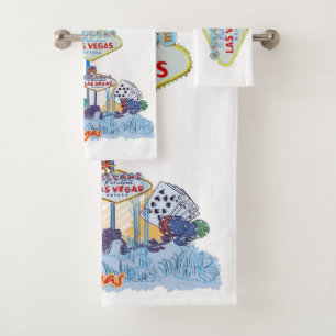 Las Vegas Bath Towel Set
