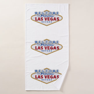 Las Vegas bathroom and kitchen towels