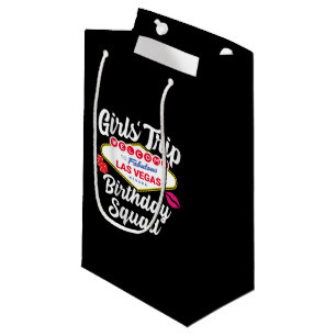 Las Vegas Birthday Party - Girls Trip Bday Squad Small Gift Bag
