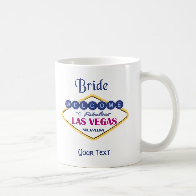 Las Vegas Bride Mug (Right)