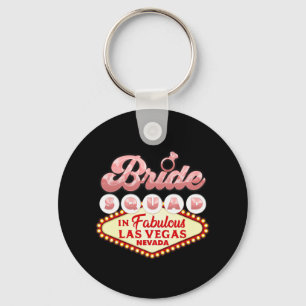 Las Vegas Bride Squad In Vegas Funny Bridesmaid Key Ring
