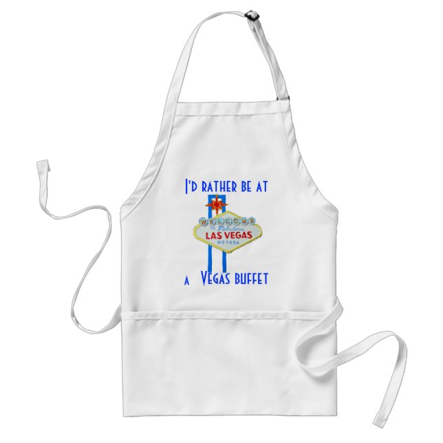 Las Vegas Buffet Humour Standard Apron (Front)