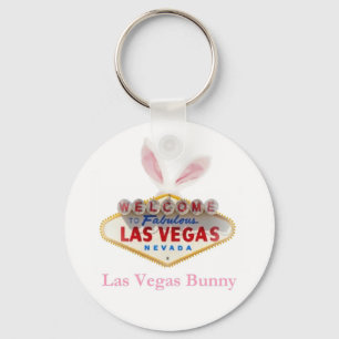 Las Vegas Bunny Ears Keychain
