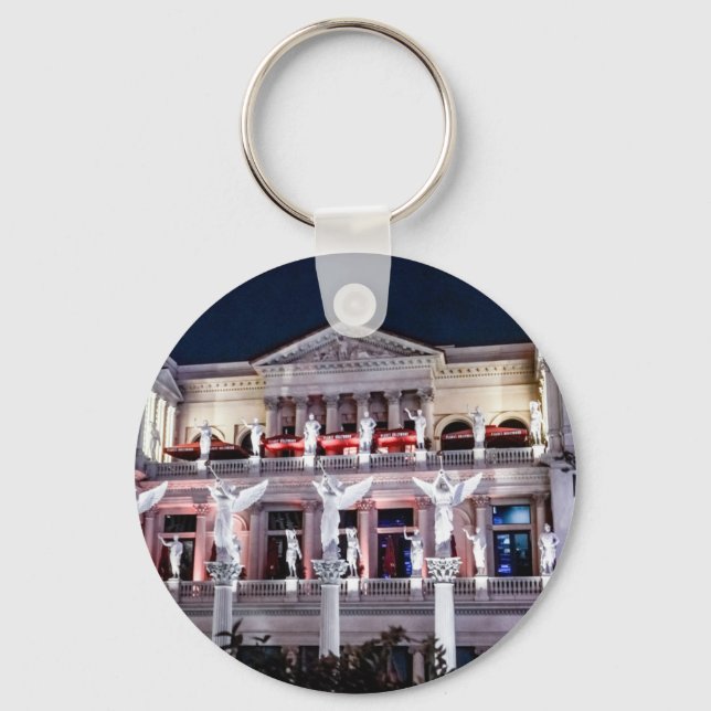 Las Vegas Caesars Palace Forum Architecture Nevada Key Ring (Front)