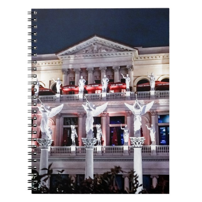 Las Vegas Caesars Palace Forum Architecture Nevada Notebook (Front)