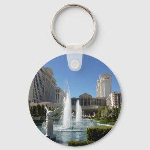 Las Vegas Caesars Palace Fountain Fountains Key Ring