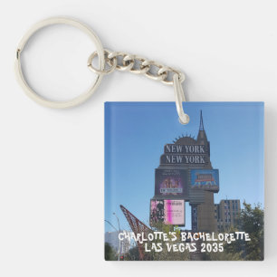 Las Vegas Casino Bachelorette Party Photo And Name Key Ring