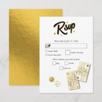 Las Vegas Casino Destination Wedding Gold