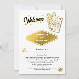 Las Vegas Casino Destination Wedding  Itinerary