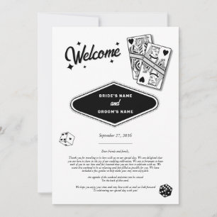 Las Vegas Casino Destination Wedding  Itinerary