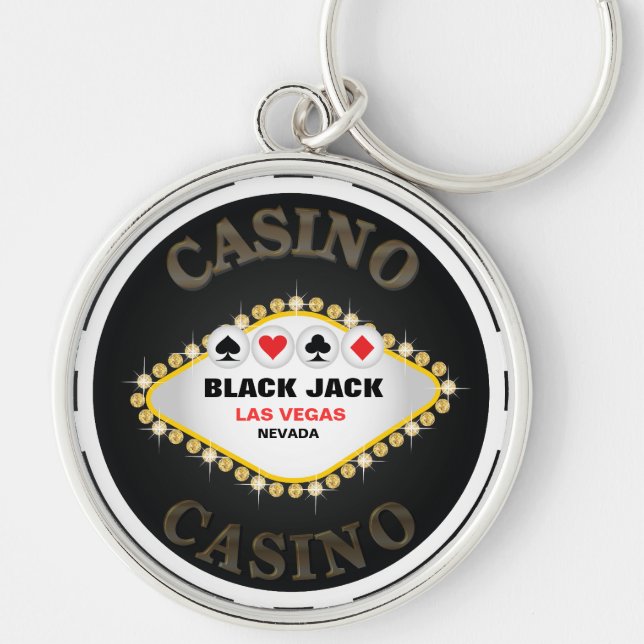 Las Vegas Casino Keychain (Front)