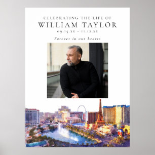 Las Vegas Celebration Of Life Photo Welcome Sign