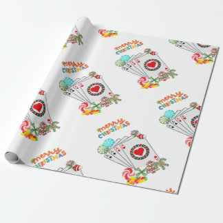Las Vegas Christmas Wrapping Paper