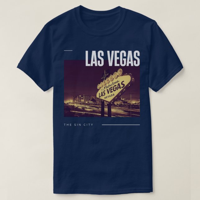 Las Vegas city  2 T-Shirt (Design Front)