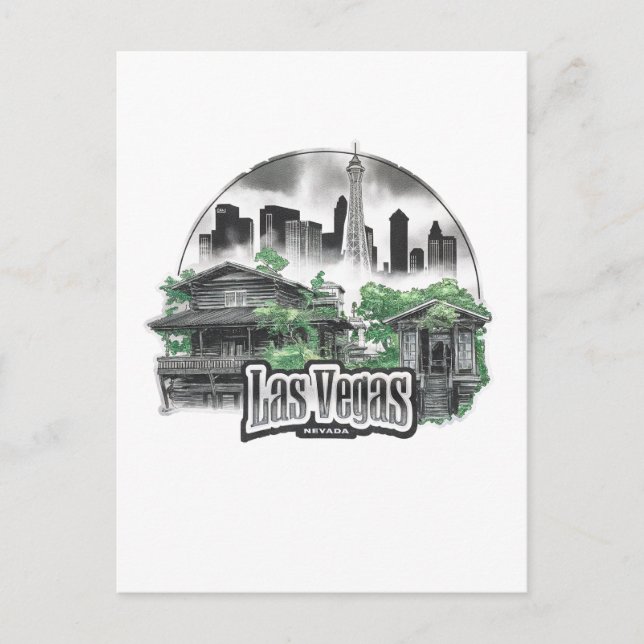 Las Vegas City Nevada USA Postcard (Front)