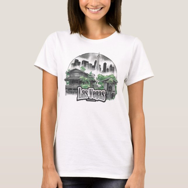 Las Vegas City Nevada USA T-Shirt (Front)