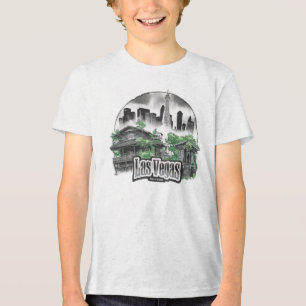 Las Vegas City Nevada USA Tri-Blend Shirt