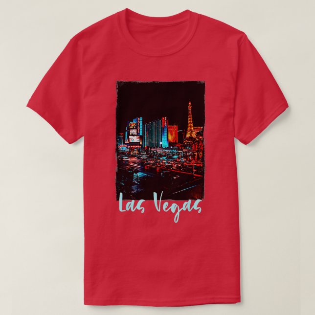 Las Vegas City Visiting Las Vegas Love Las Vegas T-Shirt (Design Front)