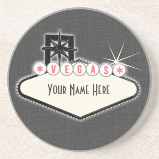 Las Vegas Coaster - Customise your name