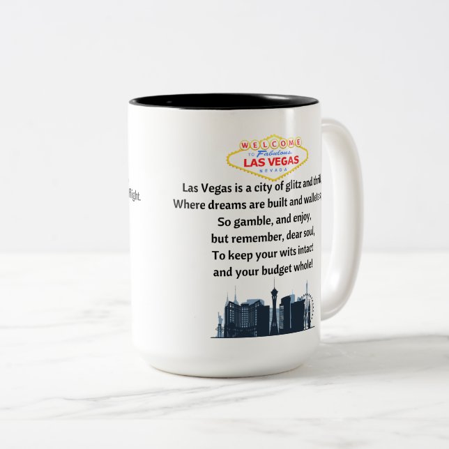 Las Vegas Coffee Mug (Front Right)