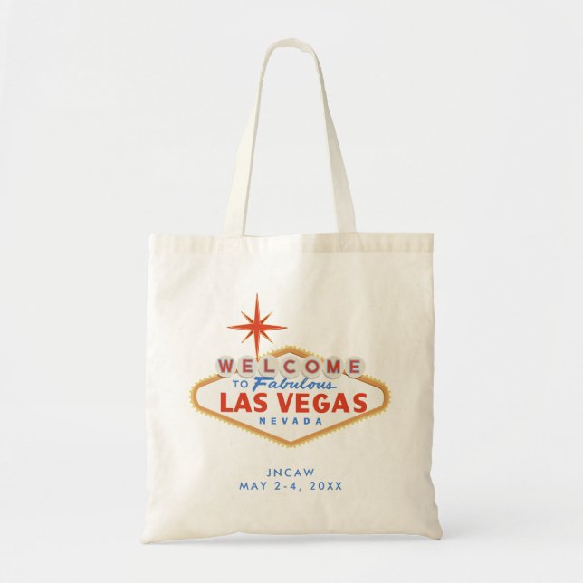 Las Vegas Conference Vegas Trade Show Custom Tote (Front)