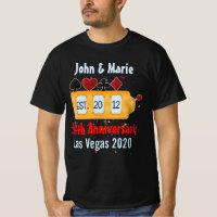 Las Vegas Couple Anniversary Celebrating Custom
