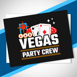 Las Vegas Crew - Party Squad - Vegas Trip Postcard