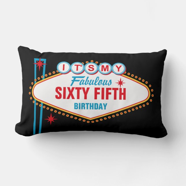 Las Vegas Custom It's My Lumbar Cushion (Front)