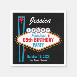 Las Vegas Custom Napkin