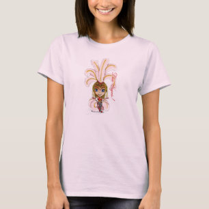 Las Vegas Dancing Showgirl T-Shirt