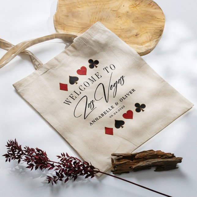 Las Vegas Destination Wedding Welcome Tote Bag (Creator Uploaded)