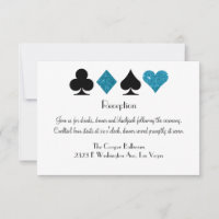 Las Vegas Destiny Reception Malibu Blue Glitter
