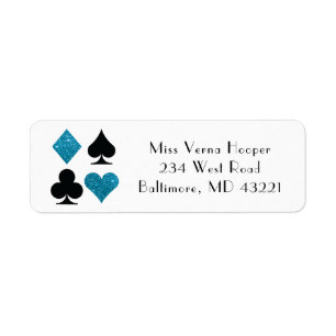 Las Vegas Destiny Wedding Malibu Blue Glitter