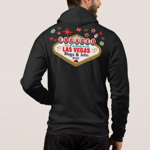Las Vegas Engaged Celebration Couple Matching Hoodie